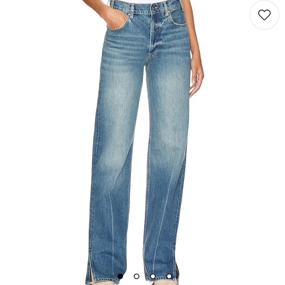 Anine Bing Denim - Anine Bing Roy Jean in Nordic Blue